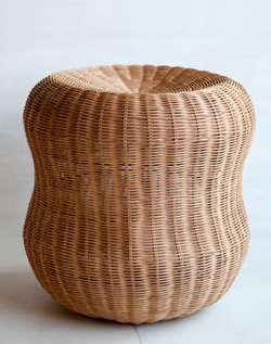 Cane stool by sahil & sarthak